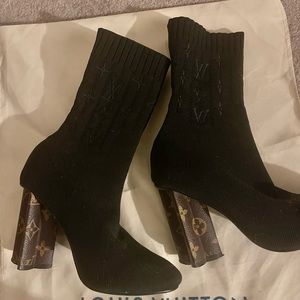 LV boots .. wore a few times so they need a new home